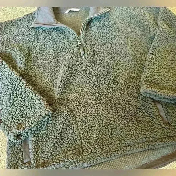 DSG Sherpa Quarter Zip Sweatshirt - Picture 2 of 3